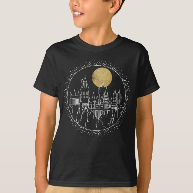 HARRY POTTER™ HOGWARTS™ Castle and Moon T-Shirt (Front)