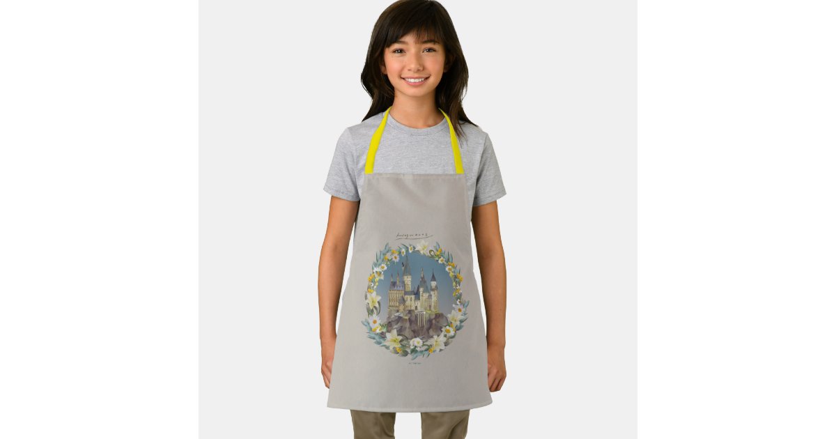 Castle Apron HARRY POTTER™ | HOGWARTS™ CASTLE APRON | Zazzle