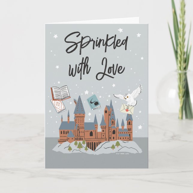 Harry Potter | Hogwarts Castle Baby Shower Card (Front)
