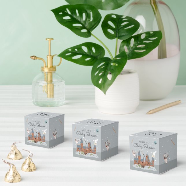 Harry Potter | Hogwarts Castle Baby Shower Favor Boxes (Multiple)