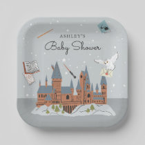 Harry Potter | Hogwarts Castle Baby Shower Paper Plates