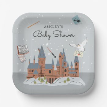 Harry Potter | Hogwarts Castle Baby Shower Paper Plates by harrypotter at Zazzle