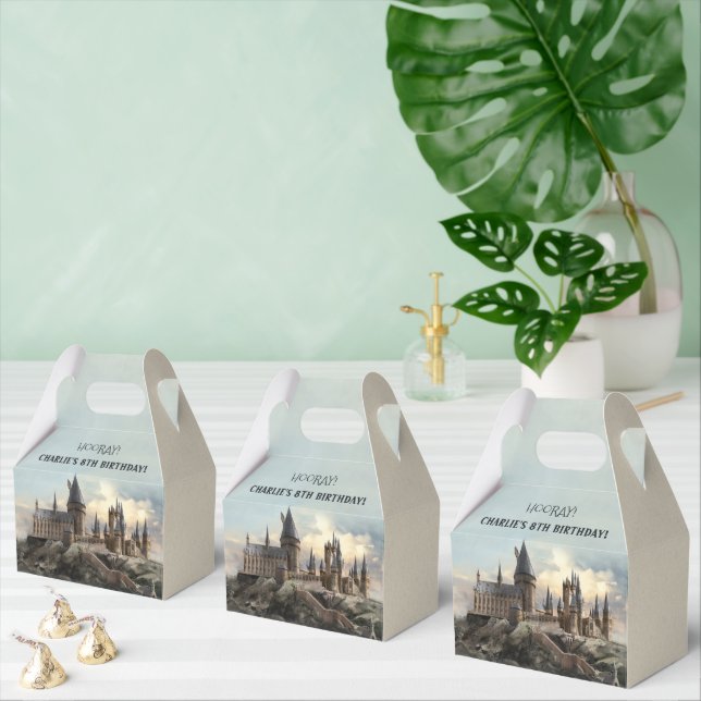 Harry Potter | Hogwarts Castle Birthday Favor Boxes (Multiple)