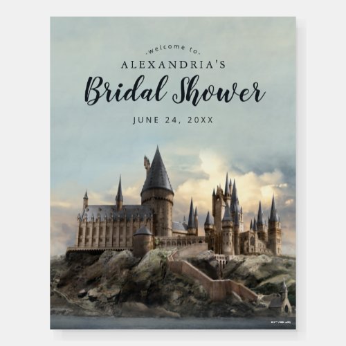 Harry Potter  Hogwarts Castle Bridal Shower Foam Board