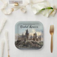 Harry Potter | Hogwarts Castle Bridal Shower Paper Plates