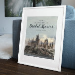 Harry Potter | Hogwarts Castle Bridal Shower Poster at Zazzle