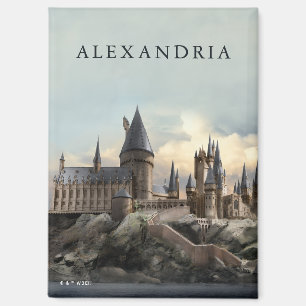 Harry Potter   Hogwarts Castle Daytime Magnet