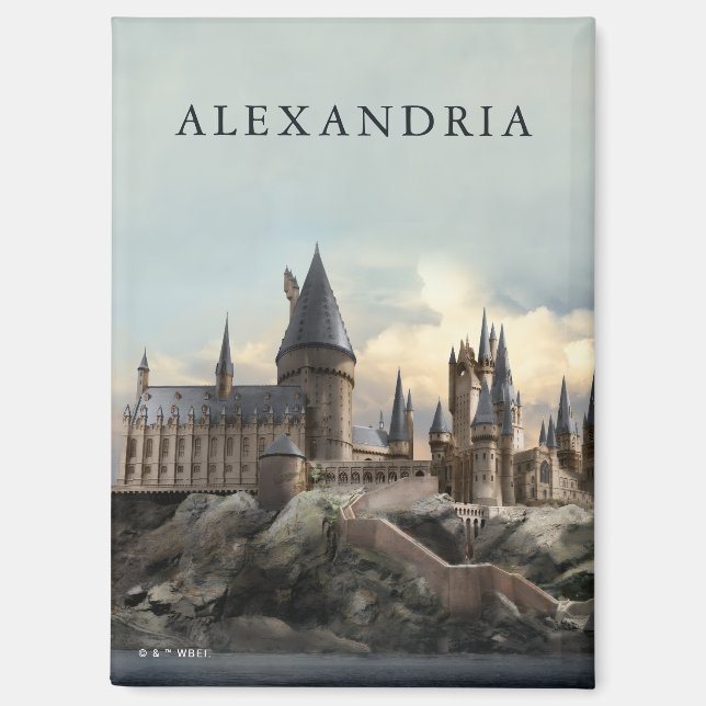 Harry Potter | Hogwarts Castle Daytime Magnet (Front)