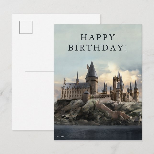 Harry Potter | Hogwarts Castle Daytime Postcard (Front/Back)