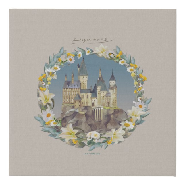 HARRY POTTER™ | HOGWARTS™ CASTLE FAUX CANVAS PRINT (Front)