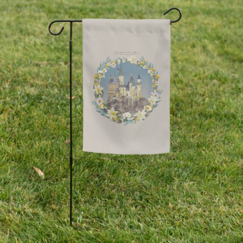 HARRY POTTER  HOGWARTS CASTLE GARDEN FLAG