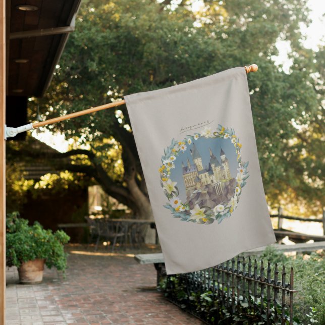 HARRY POTTER™ | HOGWARTS™ CASTLE HOUSE FLAG (In SItu)