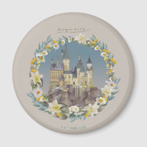 HARRY POTTER  HOGWARTS CASTLE MAGNET