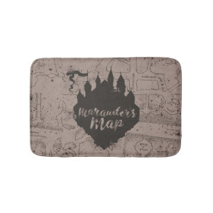 Harry Potter   HOGWARTS™ Castle Marauder's Map Bath Mat