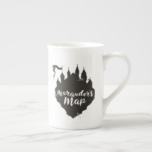 Harry Potter  HOGWARTS Castle Marauders Map Bone China Mug