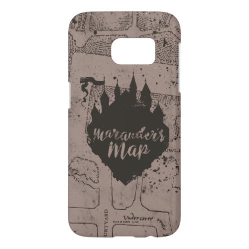 Harry Potter  HOGWARTS Castle Marauders Map Samsung Galaxy S7 Case