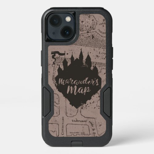 Harry Potter  HOGWARTS Castle Marauders Map iPhone 13 Case