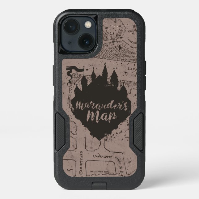Harry Potter | HOGWARTS™ Castle Marauder's Map Otterbox iPhone Case (Back)