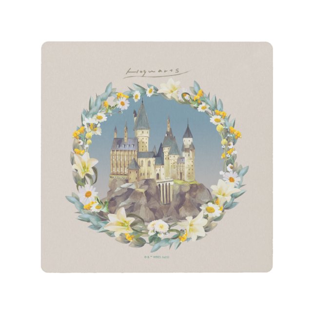 HARRY POTTER™ | HOGWARTS™ CASTLE METAL PRINT (Front)