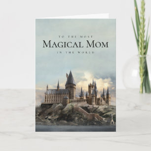 Harry Potter Hogwarts Castle Mother's Day Card