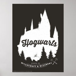 Harry Potter | HOGWARTS™ Castle Typography Poster