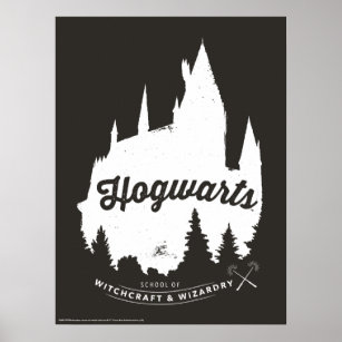 Harry Potter   HOGWARTS™ Castle Typography Poster