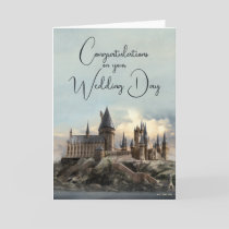 Harry Potter | Hogwarts Castle Wedding Card