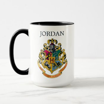 Harry Potter | Hogwarts Crest | Add Your Name Mug by harrypotter at Zazzle