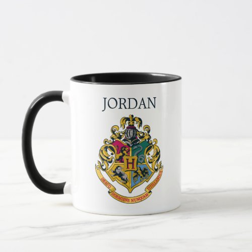 Harry Potter  Hogwarts Crest  Add Your Name Mug