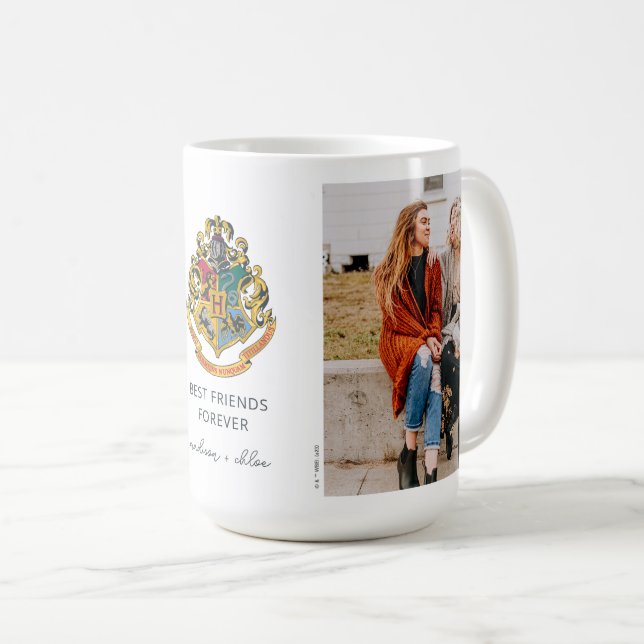 Harry Potter | Hogwarts Crest - Best Friends Coffee Mug (Front Right)