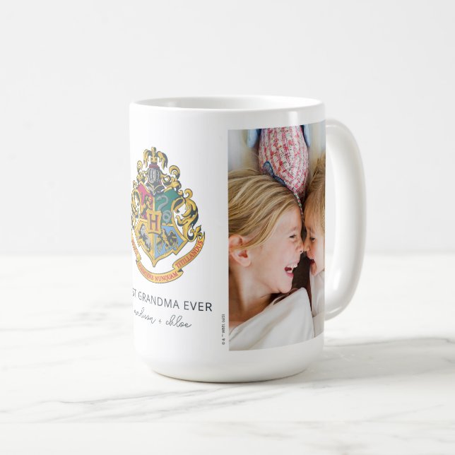 Harry Potter | Hogwarts Crest - Best Grandma Coffee Mug (Front Right)