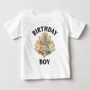 Harry Potter   Hogwarts Crest Birthday Baby T-Shirt