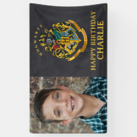 Harry Potter First Birthday Banner