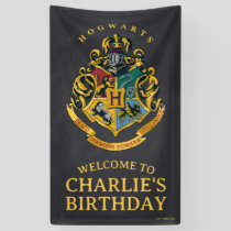 Harry Potter Hogwarts Crest Birthday Banner