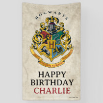 Harry Potter Hogwarts Crest Birthday  Banner