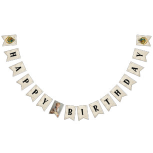 Harry Potter Hogwarts Crest Birthday Bunting Flags