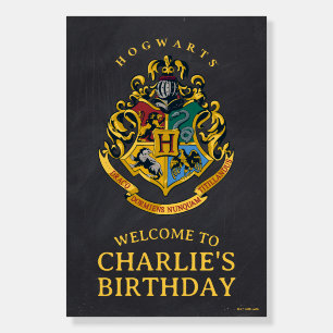 Harry Potter Hogwarts Crest Birthday  Foam Board