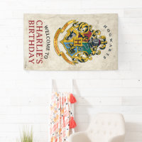 Harry Potter First Birthday Welcome Banner