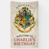 Harry Potter First Birthday Welcome Banner