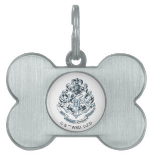 Harry Potter Hogwarts Crest - Blue Pet ID Tag