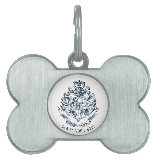 Harry Potter | Hogwarts Crest - Blue Pet ID Tag (Front)