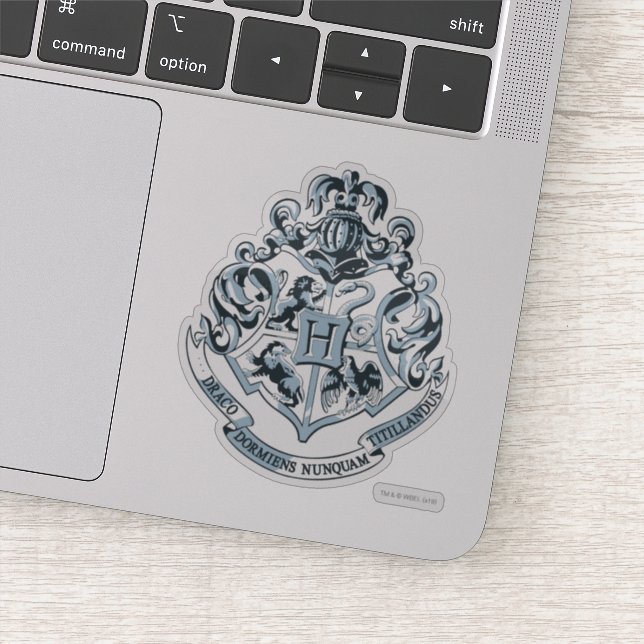 Harry Potter | Hogwarts Crest - Blue Sticker (Detail)