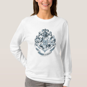 Harry Potter   Hogwarts Crest - Blue T-Shirt