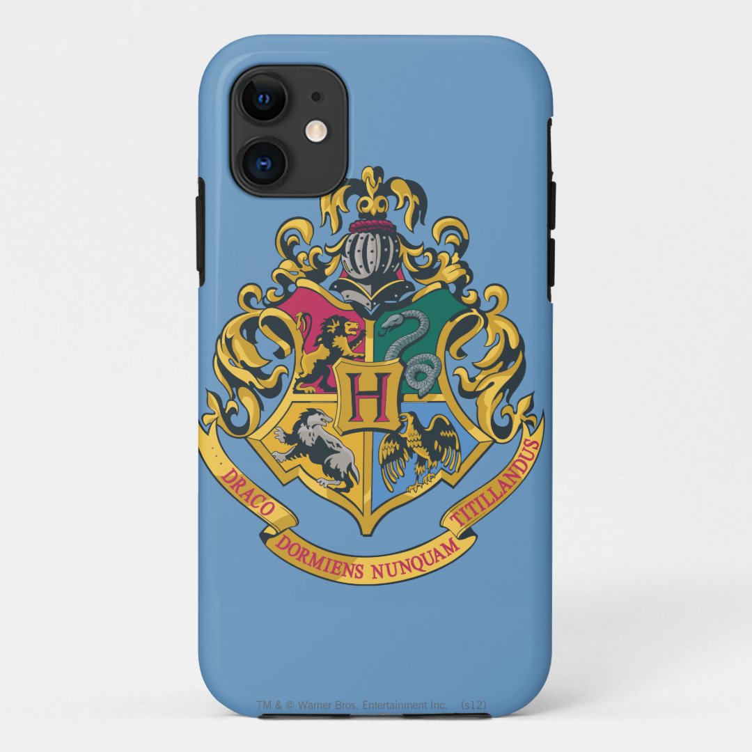 Harry Potter | Hogwarts Crest Case-Mate iPhone Case | Zazzle