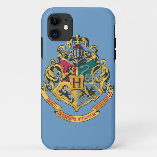 Harry Potter  Hogwarts Crest iPhone 11 Case