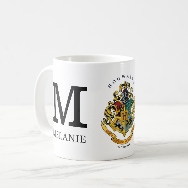 Harry Potter | Hogwarts Crest Coffee Mug (Front Left)