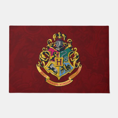 Harry Potter  Hogwarts Crest  Doormat