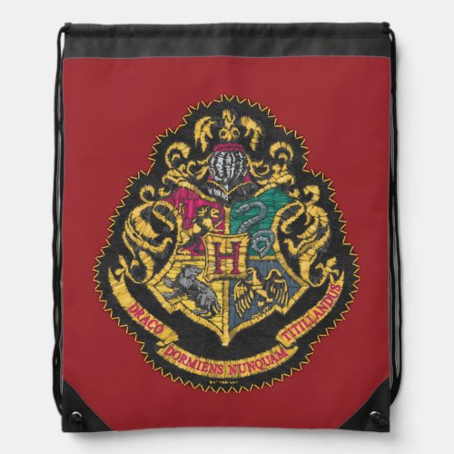 Harry Potter  Hogwarts Crest Drawstring Bag