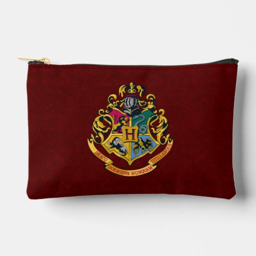 Harry Potter  Hogwarts Crest _ Full Color Accessory Pouch