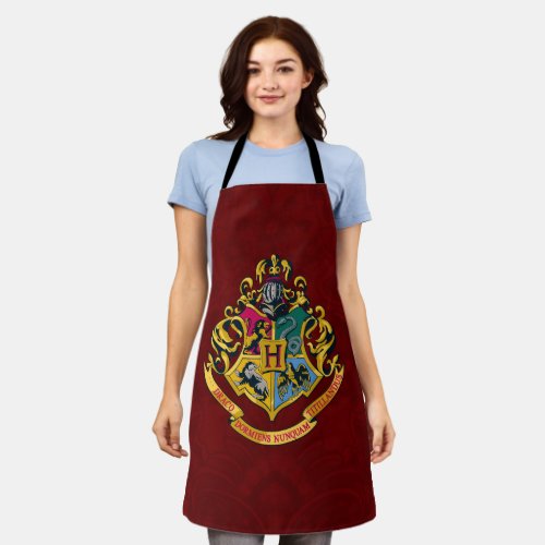 Harry Potter  Hogwarts Crest _ Full Color Apron